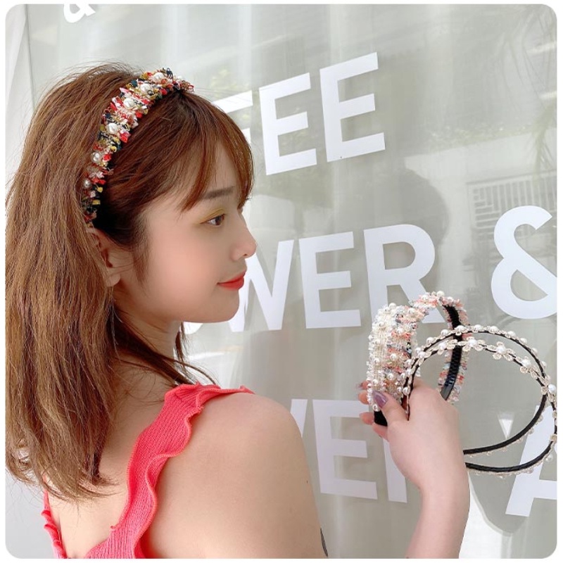 Băng Đô Đính Nơ Hoa Dễ Thương Dành Cho Bé Gái