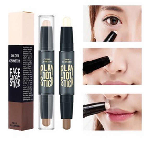 Bút Tạo Khối - Che Khuyết Điểm 2 đầu ETH Play 101 Stick Contour Duo - MÀU 1 | BigBuy360 - bigbuy360.vn