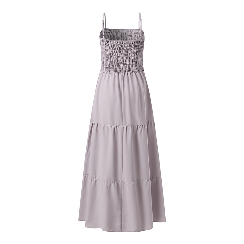 Đầm 2 dây ZANZEA dáng rộng phong cách Châu Âu thời trang cho nữ