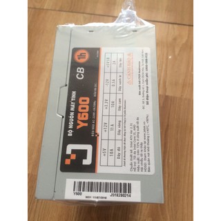 Nguồn máy tính JETEK Y600 ATX