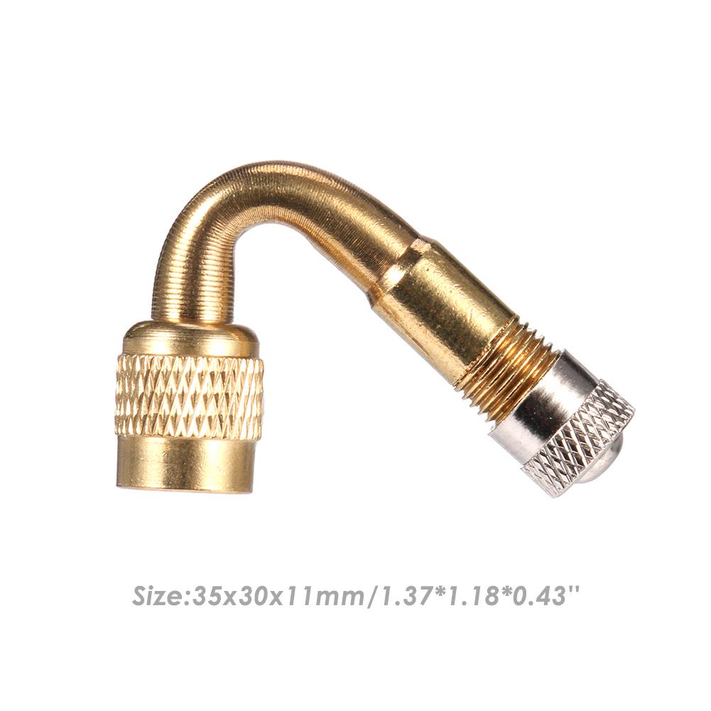 Ống Nối Dài Vòi Bơm Hơi 90 Ve36 Bằng Kim Loại Mạ Crom