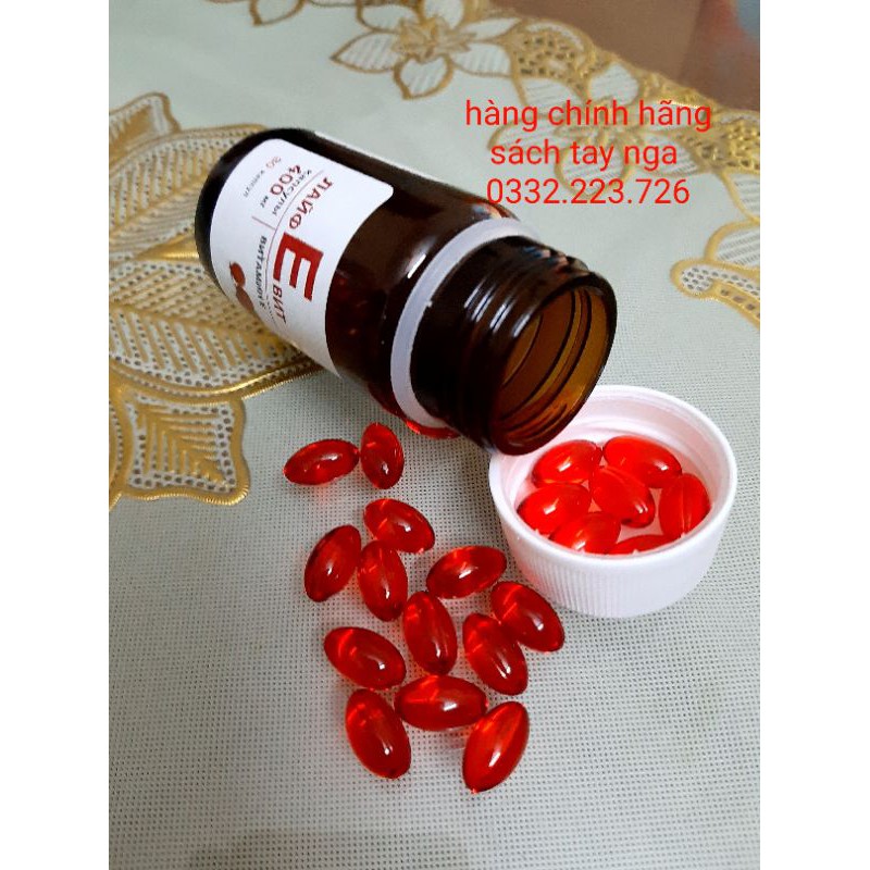 Vitamin E  đỏ của nga 400mr