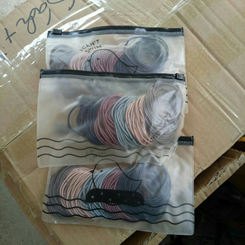 Sét 100 dây buộc tóc
