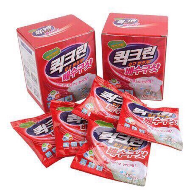 [ RẺ VÔ ĐỊCH ] BỘT THÔNG TẮC VỆ SINH , THÔNG CỐNG HÀN QUỐC