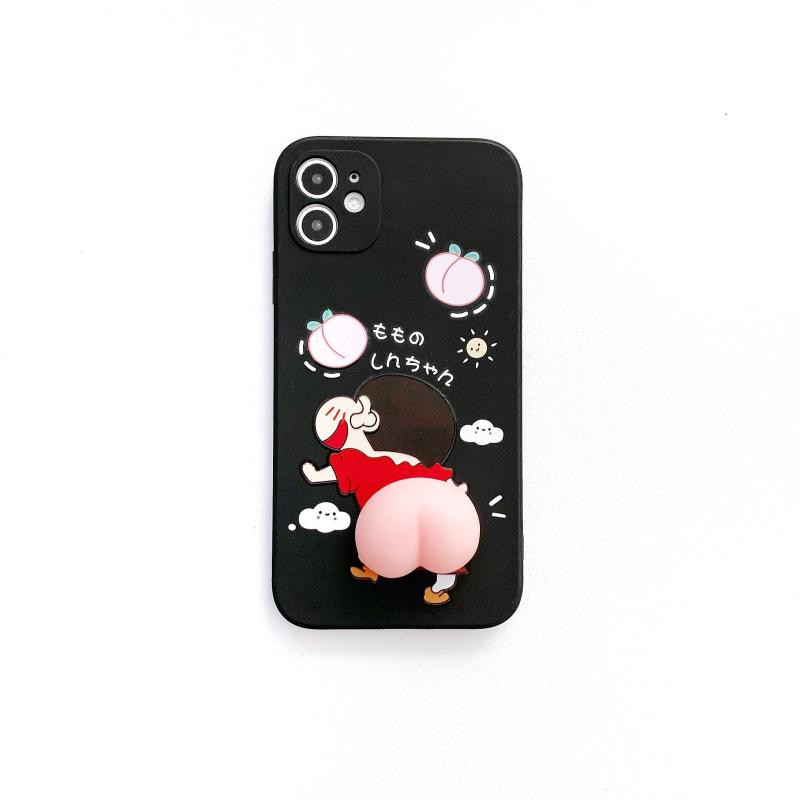 Ốp Điện Thoại Silicon Dẻo Họa Tiết Hoạt Hình Cậu Bé Bút Chì Vui Nhộn Cho Oppoa9X A57 A92S A31 Silicone | BigBuy360 - bigbuy360.vn