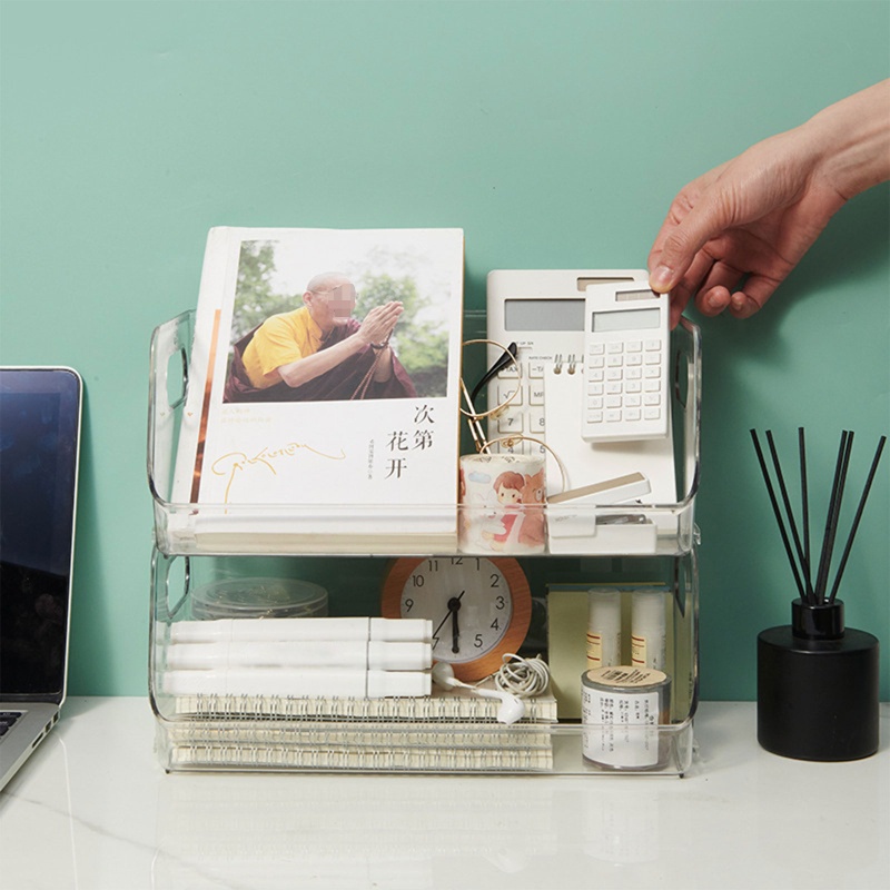 Ngăn Kéo Tủ Lạnh Trong Suốt Có Tay Cầm Bằng Nhựa Tiện Dụng Cho Nhà Bếp