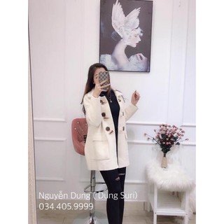 ÁO KHOÁC DẠ KHUY SỪNG HOT .