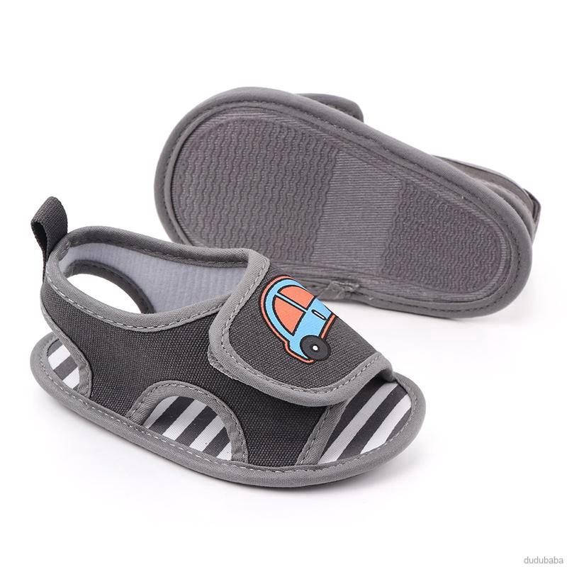 Giày Sandal Đế Mềm Họa Tiết Hoạt Hình Chống Trượt Cho Bé Trai Và Gái