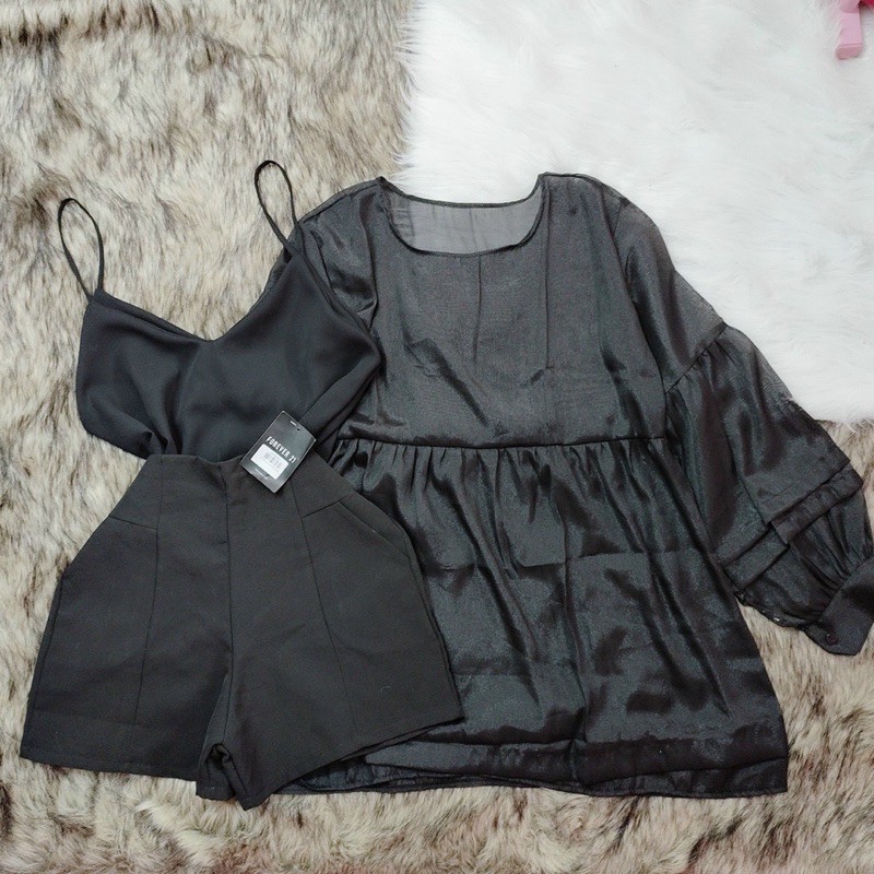 áo babydoll xuyên thấu siêu xinh (không kèm áo lót và quần)