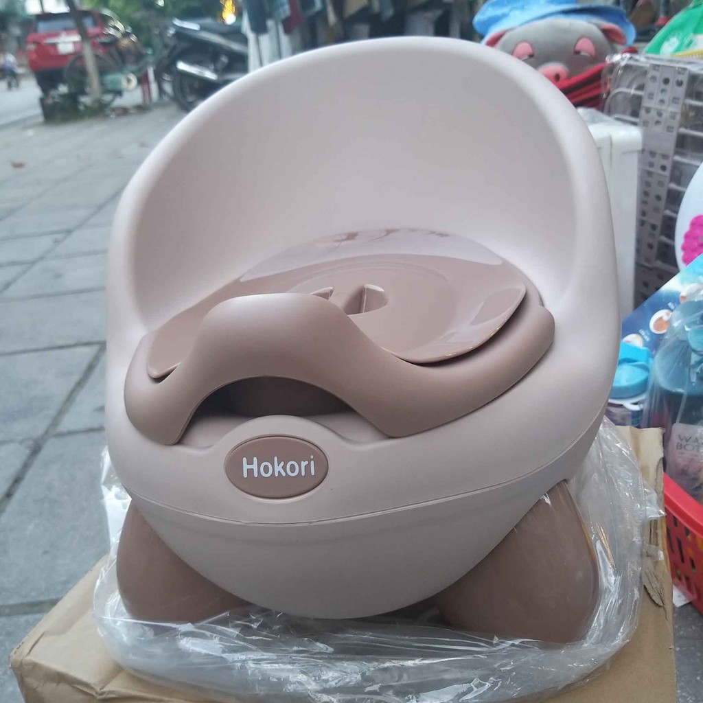 Bô trẻ em có tựa lưng hình gấu Hokori Baby Việt Nhật 5458