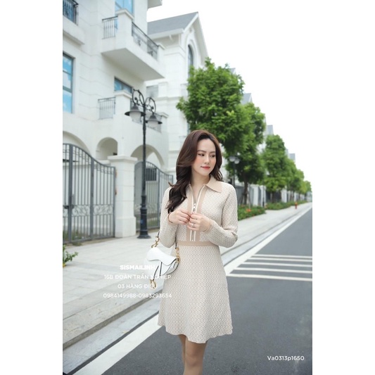 Túi Xách Dior Yên Ngựa Trắng Viền Đen Size 20  -  By Anh Dinh Phuong