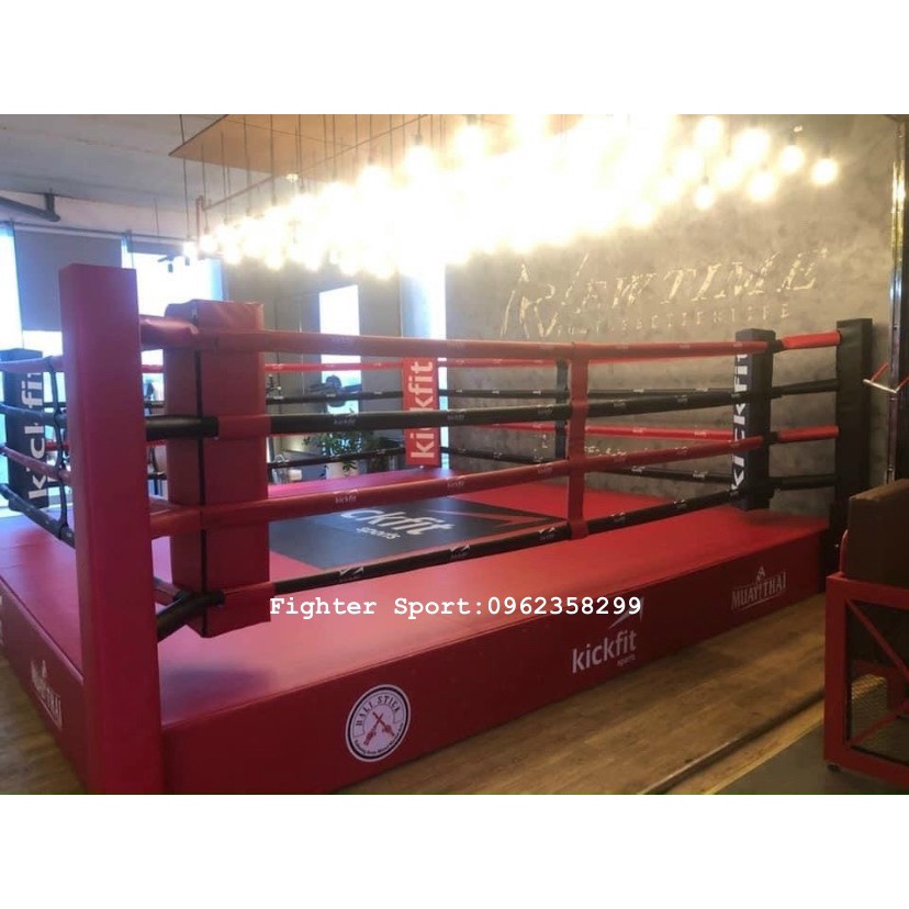 Sàn Boxing đạt tiêu chuẩn thi đấu từ 4,5m đến 7m