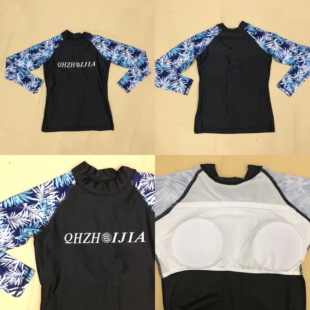 CÓ SẴN đồ bơi nữ dài tay 4 mảnh chống nắng thun lạnh cao cấp | BigBuy360 - bigbuy360.vn