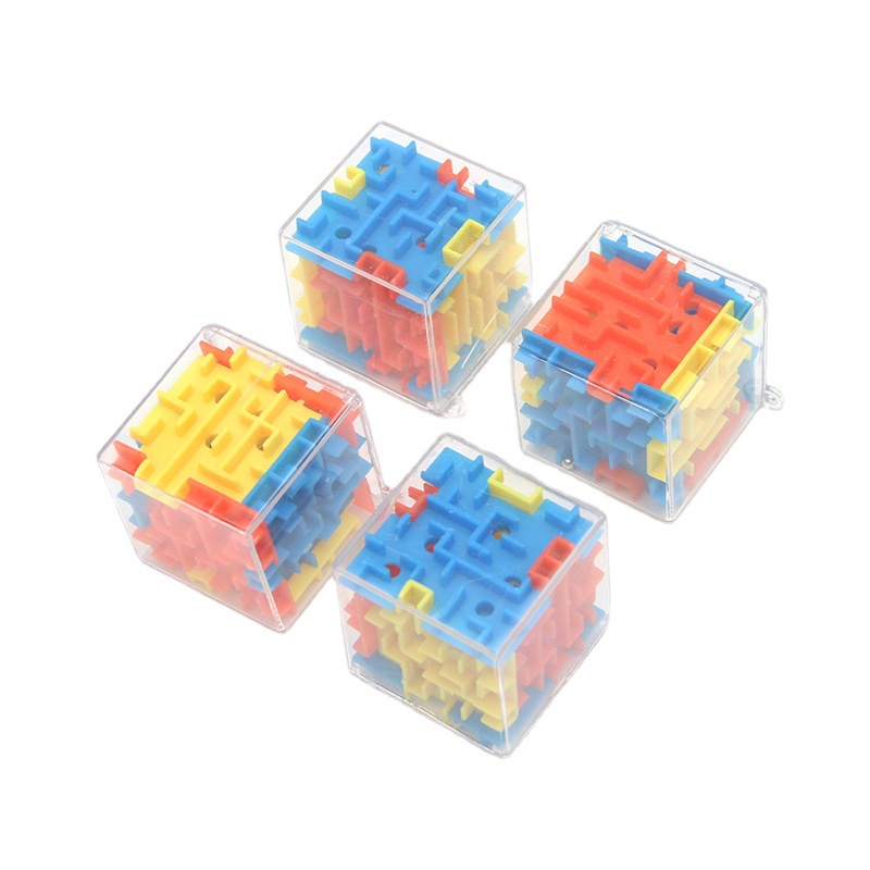 Đồ Chơi Khối Rubik 6 Mặt 3D Phát Triển Trí Thông Minh Cho Trẻ Em