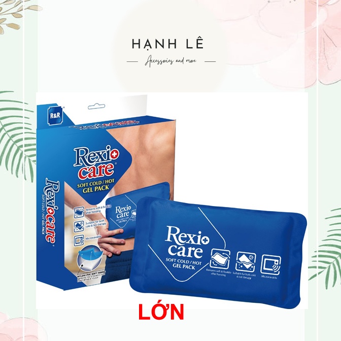 Túi chườm nóng lò vi sóng đau bụng kinh Rexie Care, chườm nóng chườm lạnh sưởi ấm Đài Loan Nhập Khẩu LỚN