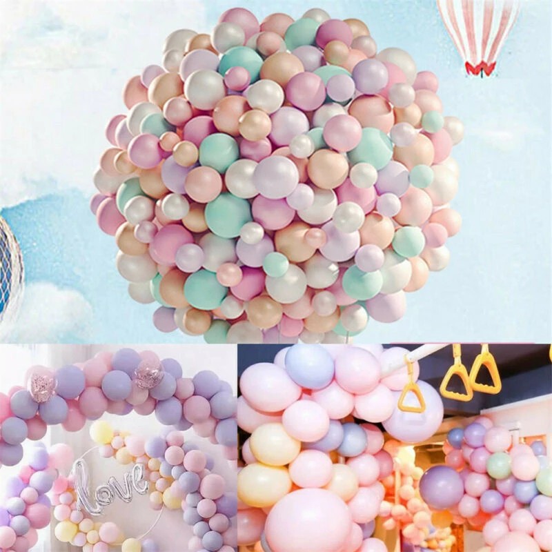 50 Bong Bóng Cao Su 10 inch Trang Trí Tiệc