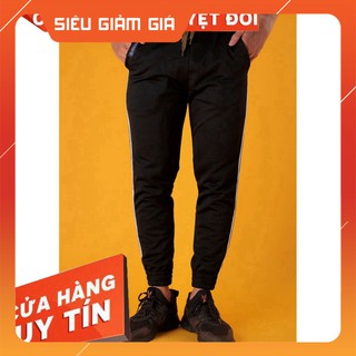 [xuất khẩu]  Quần jogger thun da cá nam nữ cao cấp