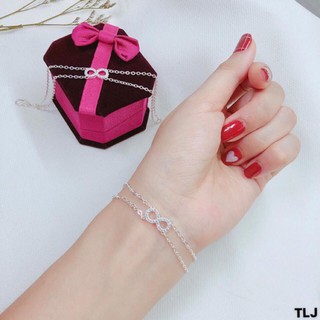 Lắc tay bạc ta - lắc vô cực