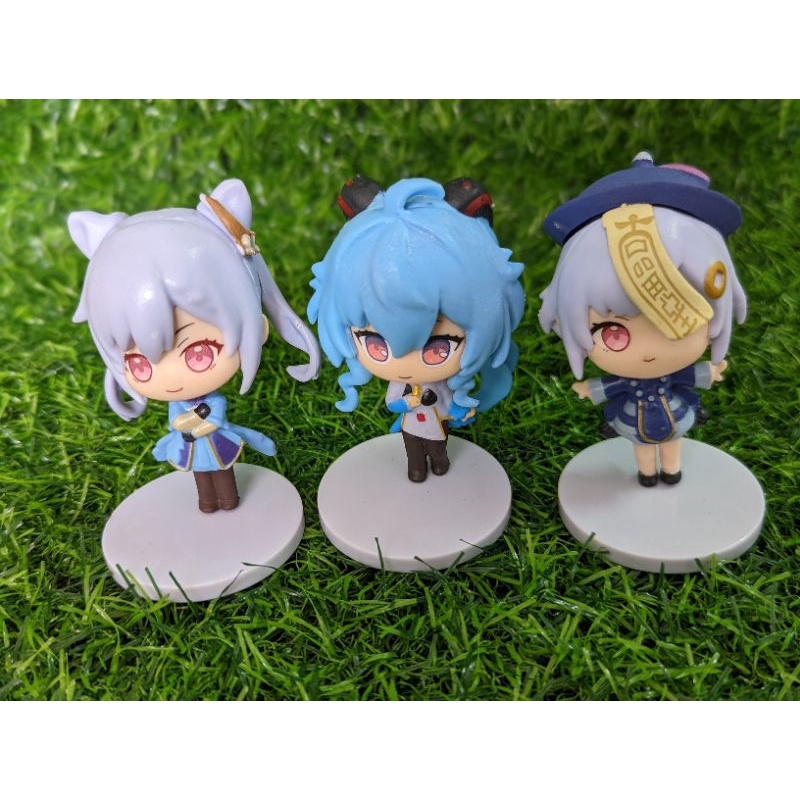 Mô hình nhân vật genshin Impact bộ 6 chiếc ( Chile QiQi Ganyu Xiao Zhongli Kqing )