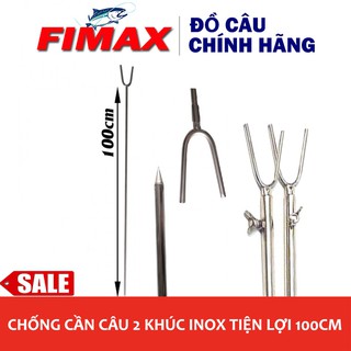 Chống Cần Câu Cá Bằng Inox 1M Tiện Lợi - Phụ kiện cần thủ ưa thích