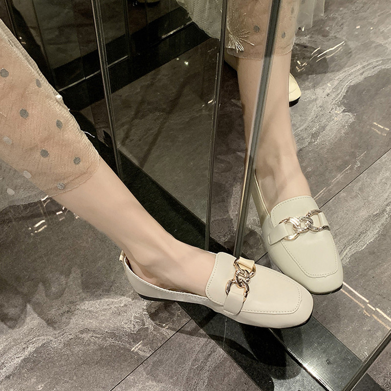 IELGY Giày da  phong cách Anh Quốc thời trang dành cho nữ