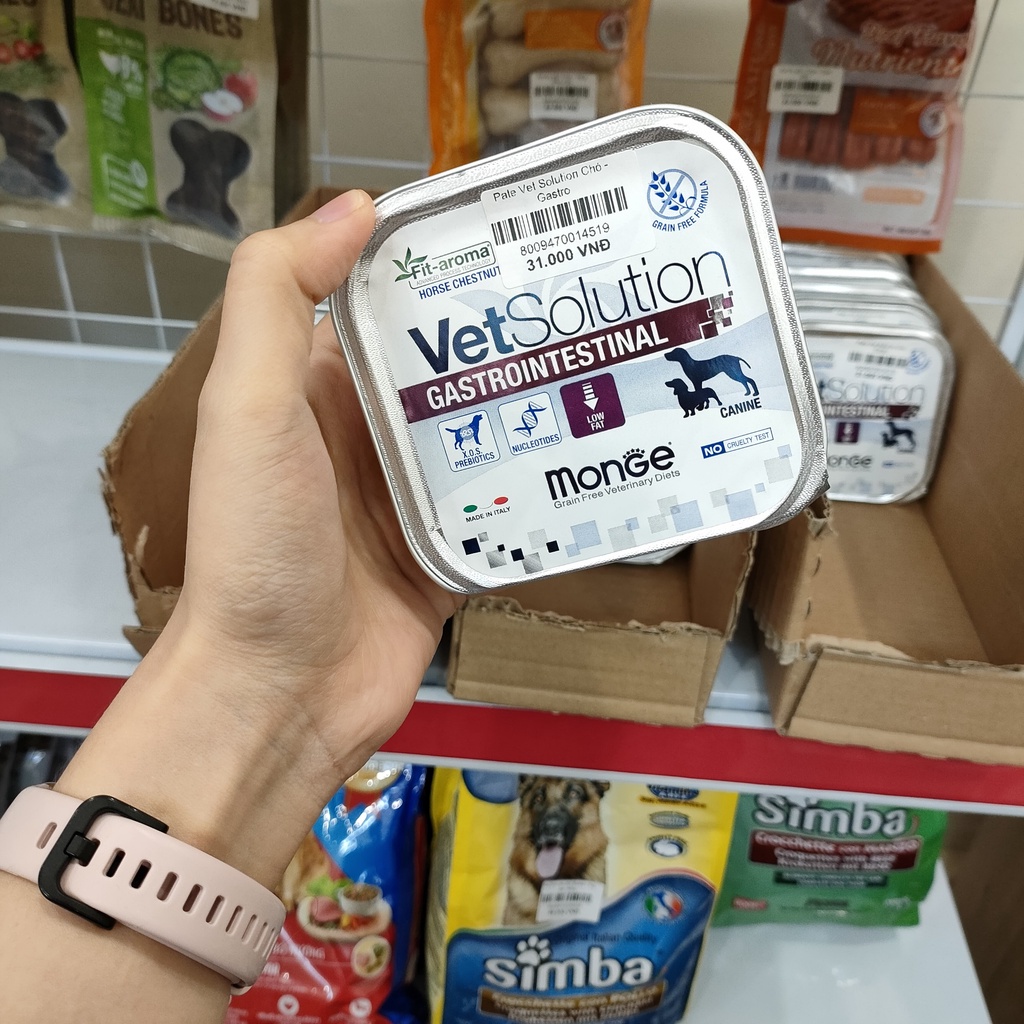 150g - Pate Monge Vet Solution hàng nhập Ý cho CHÓ - Monge VetSolution