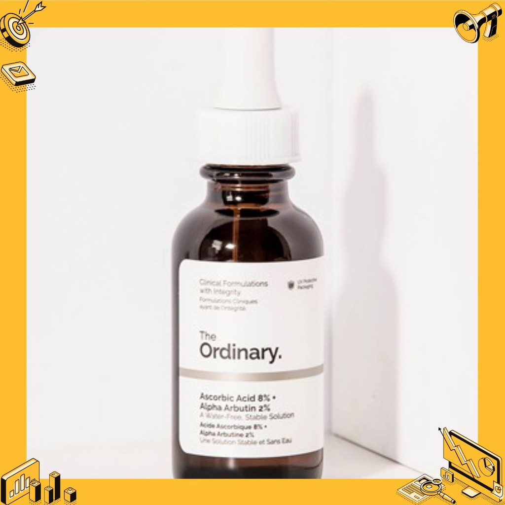 [NỔI BẬT] Serum sáng da Vitamin C - Ascorbic Acid 8% + Alpha Arbutin 2% - The Ordinary [NỔI BẬT]
