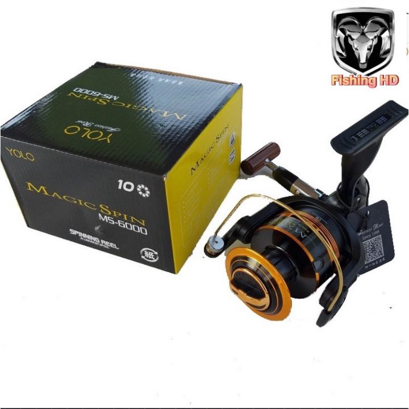 Máy Câu Cá Yolo Magic Spin Máy Câu Cá Cao Cấp Máy Câu Đứng Siêu Khỏe MC10 đồ câu FISHING_HD