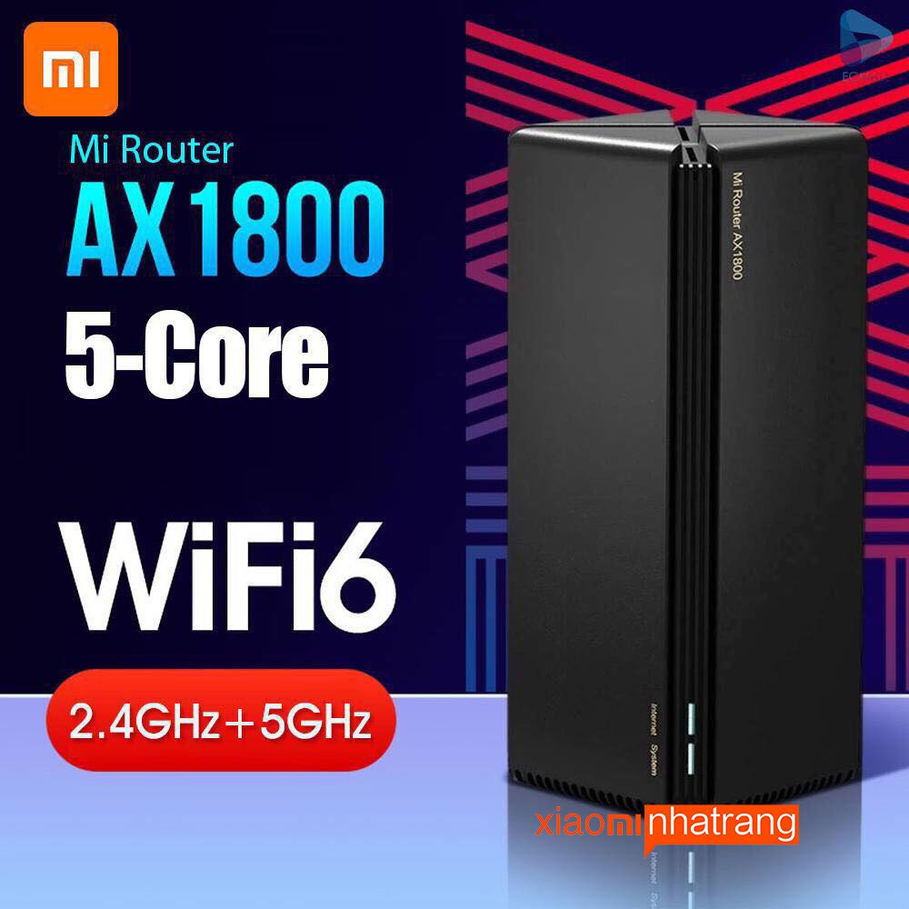 Router Wifi Hỗ Trợ Mesh Băng Tần Kép Xiaomi AX1800