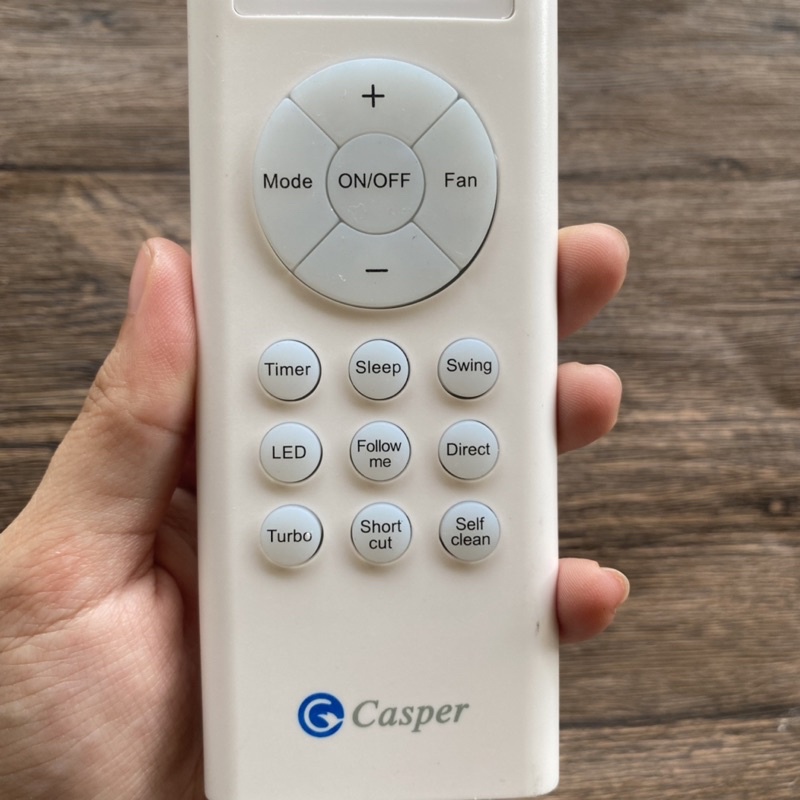 REMOTE MÁY LẠNH CASPER mẫu mới xịn