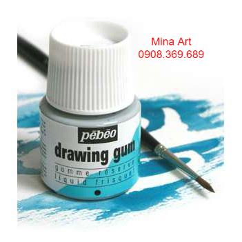 Keo chặn màu nước Pebeo, Drawing Gum Pebeo
