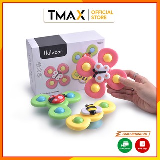 Đồ chơi nhà tắm con quay spinner chong chóng dính tường phù hợp cho bé từ 2 tuổi TMAX DC32