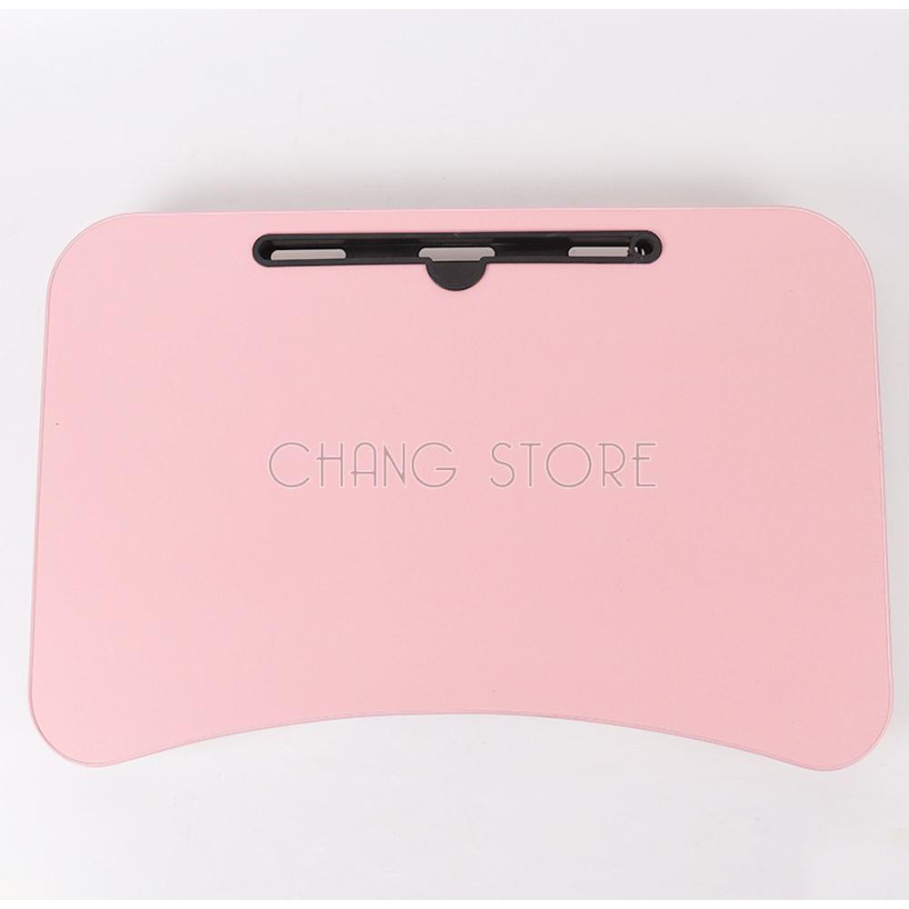 Bàn gấp nhỏ gọn thông minh có khe cắm Ipad, điện thoại cho học sinh, sinh viên, công chức, các bé mẫu giáo