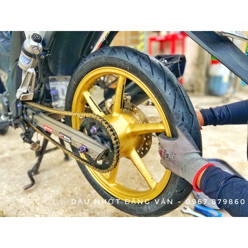 Cặp Vỏ Lốp Pirelli 70/90-17 và 80/90-17 Không Ruột DIABLO ROSSO SPROT chính hãng