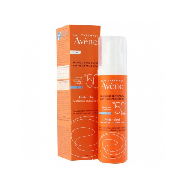 Kem Chống Nắng Avene Cho Da Dầu Protection Fluide-Fluid