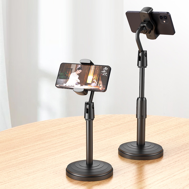 Giá Đỡ Điện Thoại livestream xem video Ổn Định Xoay 360 Độ dùng để Quay Phim Ghi Hình Đa Dụng KABA
