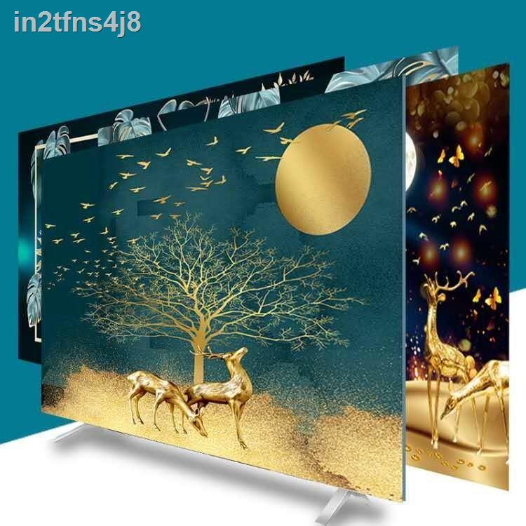 ☇ ✕ Tấm che tivi 50 inch chống bụi 32 vải 55 65 treo màn hình LCD mặt bàn