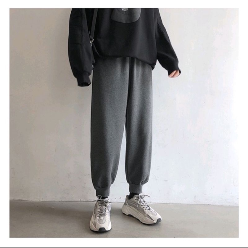 Quần Jogger Nam Nữ Trơn Basic Thun Da Cá ống BO. Phong Cách Thể Dục Thể Thao Năng Động Cá Tính Unisex