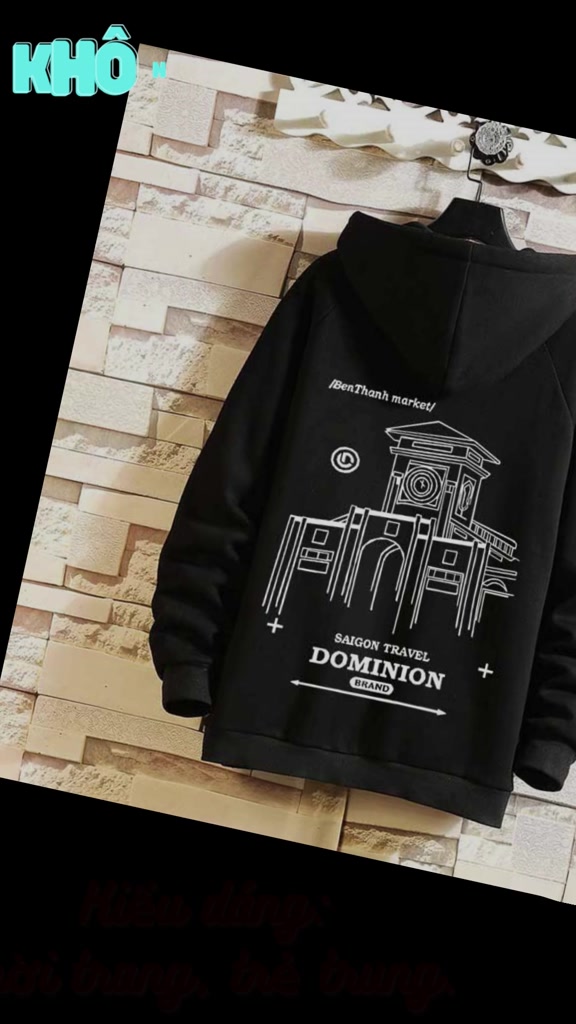 ÁO KHOÁC HOODIE NAM NỮ CHỢ BẾN THÀNH HÌNH IN RÕ NÉT - ÁO KHOÁC MẶC ĐI CHƠI ĐI HỌC COOL NGẦU ULZZANG HÀN QUỐC | BigBuy360 - bigbuy360.vn
