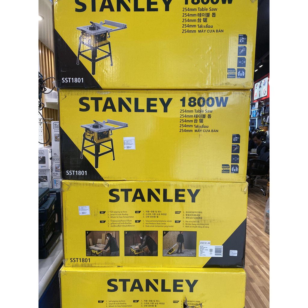 MÁY CƯA BÀN 1800W STANLEY SST1801