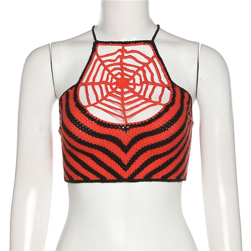 Áo Hai Dây Hở Lưng Màu Sắc Tương Phản Gợi Cảm D0310