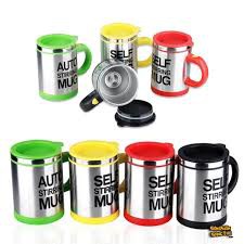 Cốc Tự Khuấy Mug Không Cần Dùng Thìa