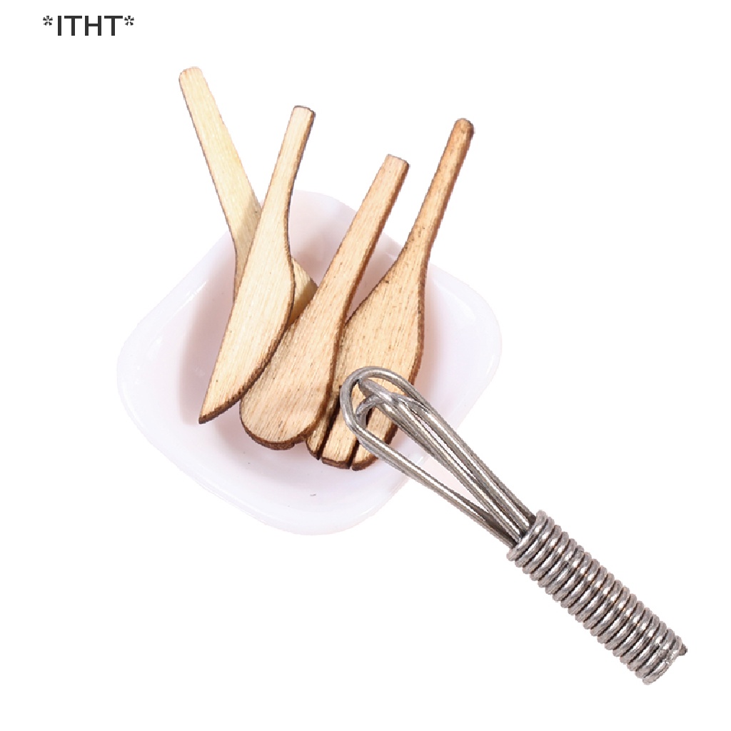 Giá Đỡ Muỗng Mini Tỉ Lệ 1 / 12 Trang Trí Nhà Búp Bê