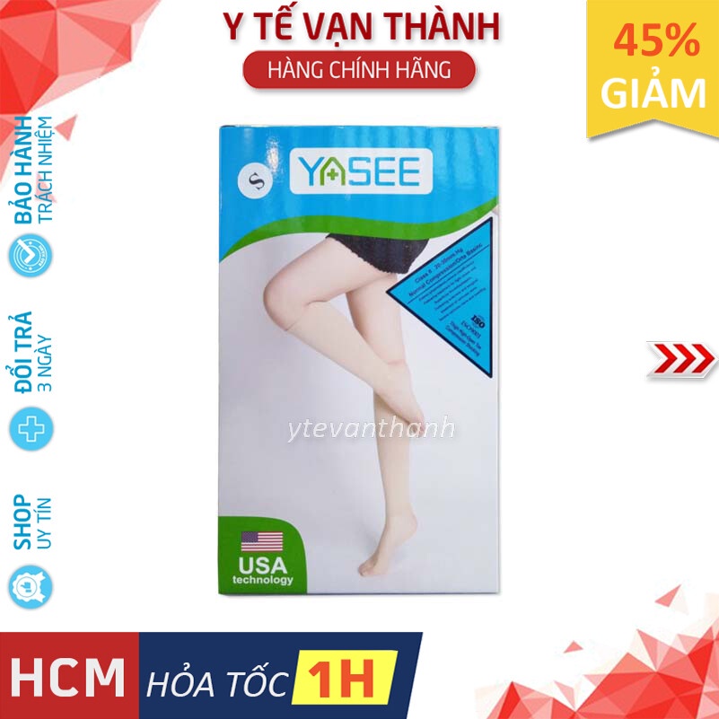 ✅ [CHÍNH HÃNG 100%] Vớ Suy Giãn Tĩnh Mạch Bắp Chân Yasee | (Tất Y Khoa Công Nghệ Mỹ) -VT0461