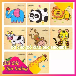 [DEAL SỐC] -HOT- Bảng ghép hình bằng gỗ cho bé 1-3 tuổi hàng Việt Nam