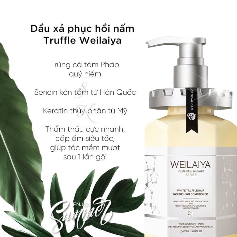 Bộ dầu gội weilaiya chính hãng, weilaiya dầu gội phục hồi tóc hư tổn nấm truffle, shop bách hóa cẩm long | BigBuy360 - bigbuy360.vn