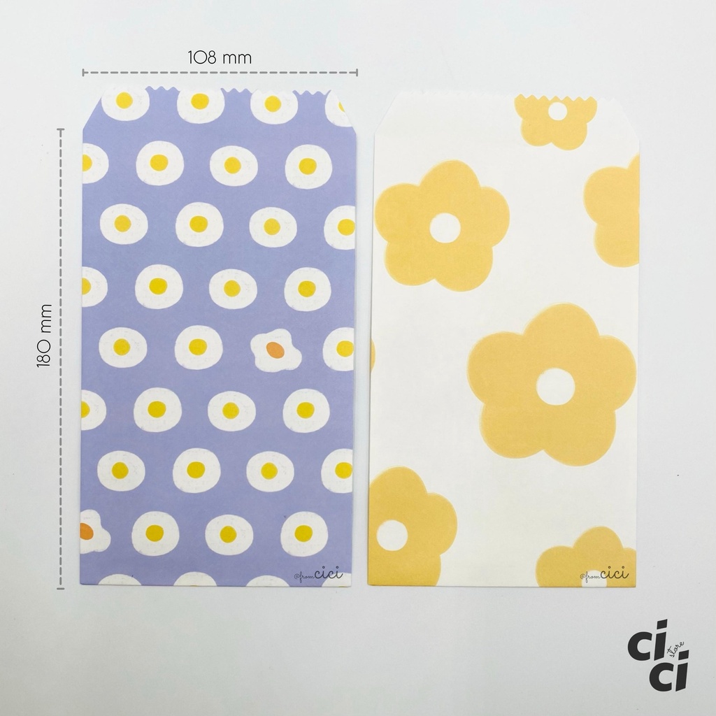 Set 10 Bao Thư/ Lì Xì Thiết Kế Xịn Xò Sáng Tạo