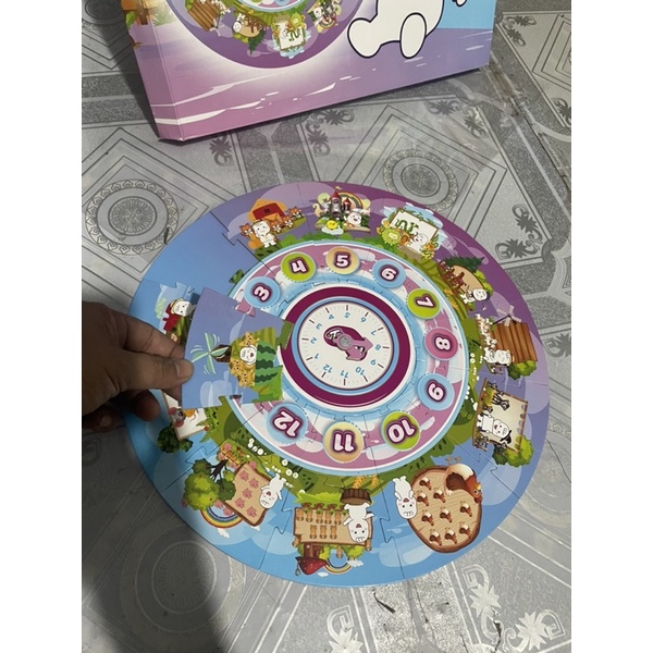 Đồng hồ gỗ lắp ghép- hkm Bobby sale 39k