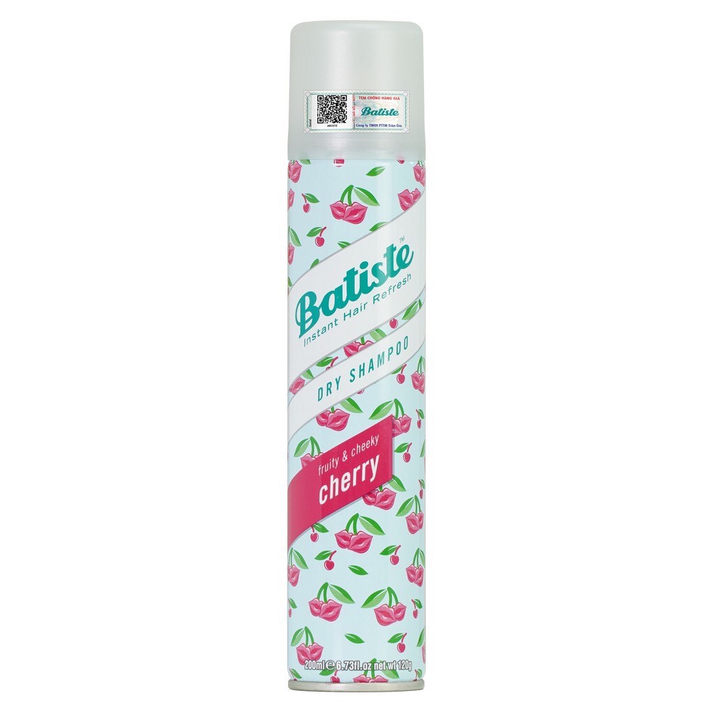 [Mã FMCGMALL -8% đơn 250K] Dầu Gội Khô Batiste Dry Shampoo 200ml