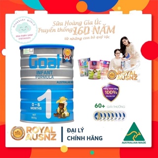 Sữa dê hoàng gia úc goat infant formula 1 bổ sung dinh dưỡng cho bé royal ausnz 800g